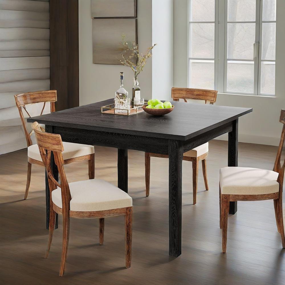 39" Rustic Farmhouse Dining Table | Small Space Kitchen Table 2–4 Seater | Rustic Brown Office Desk | Modern Wood Table for Home