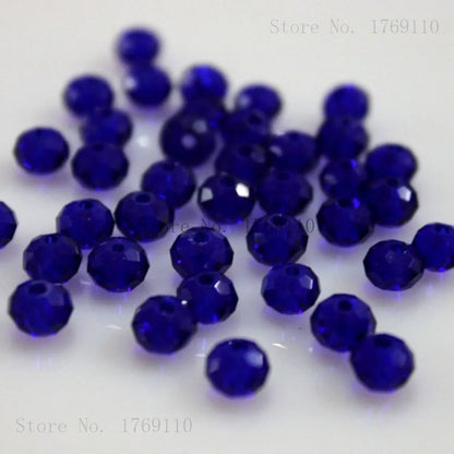 Dazzling Light Blue Crystal Beads