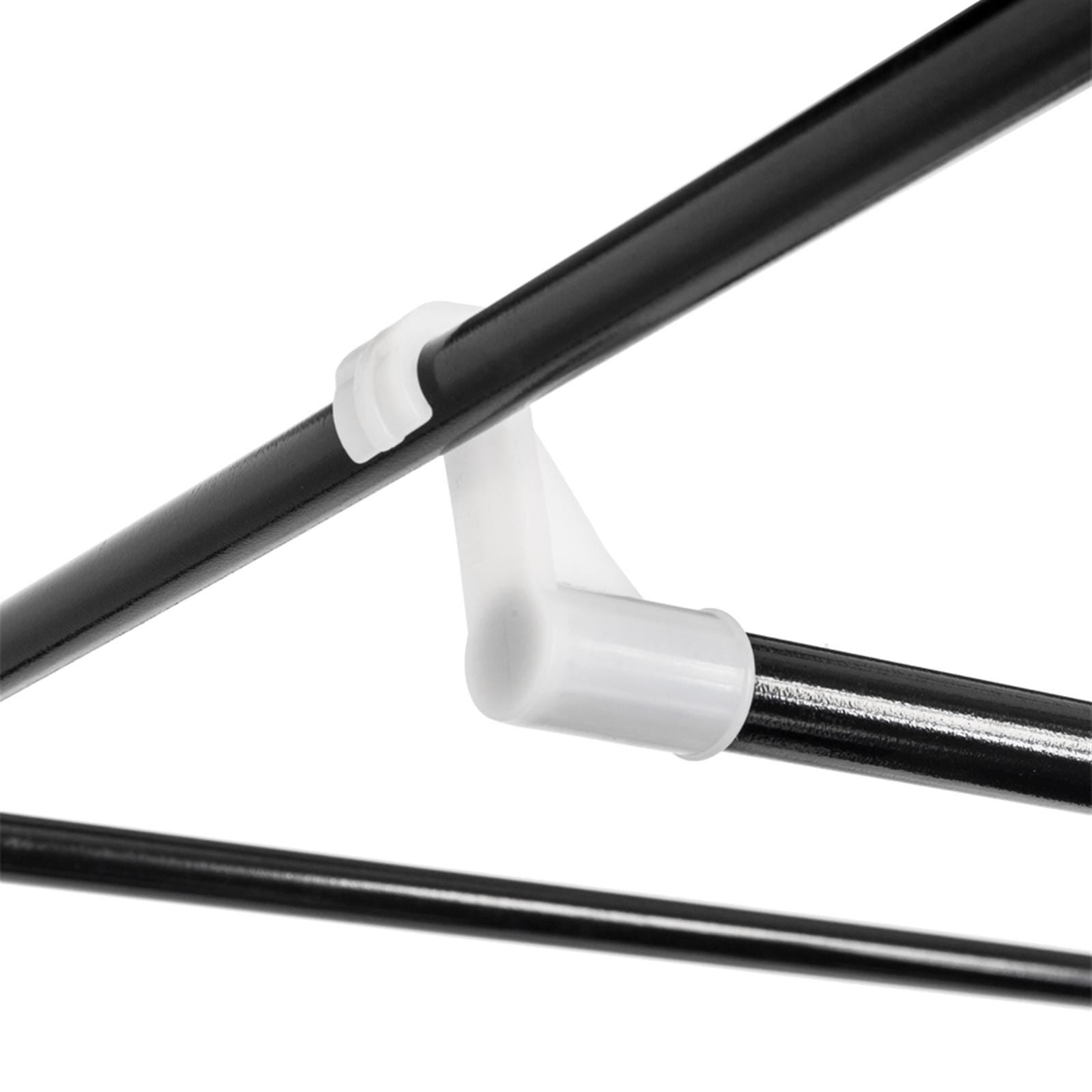 71" Portable Closet Wardrobe Organizer with Shelves, Gray Fabric Clothes Storage Rack