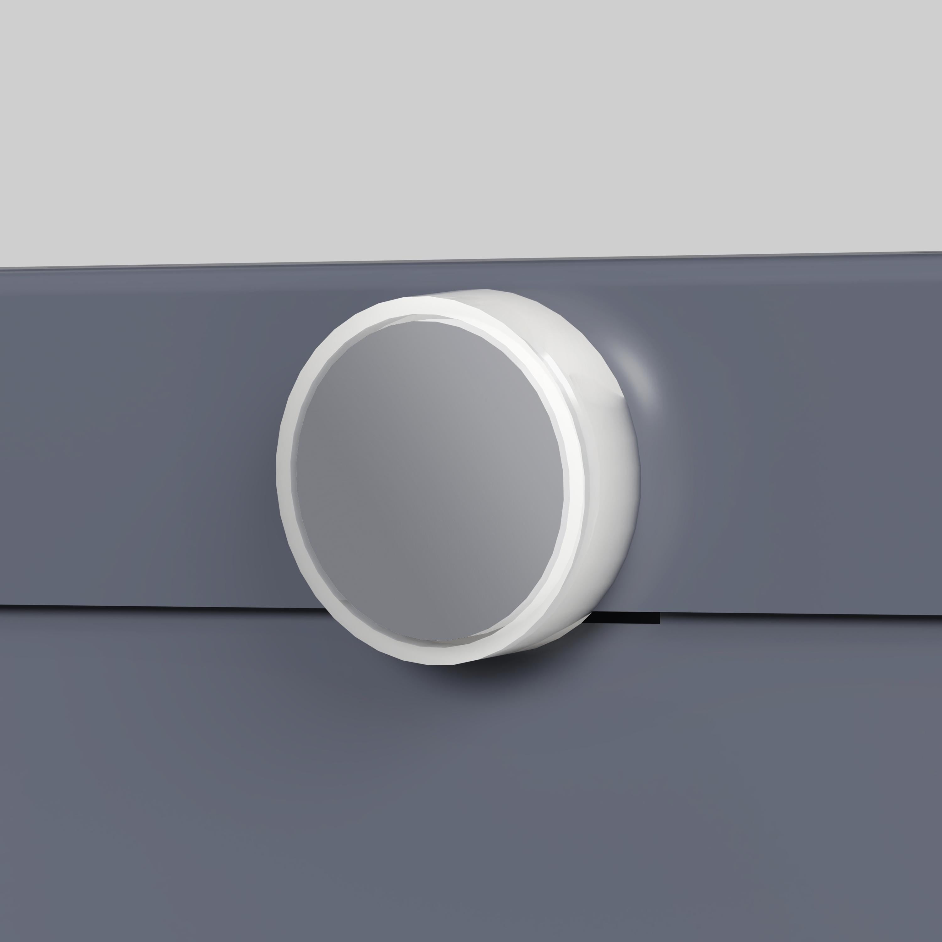 Metal Wall-Mounted Garage Cabinet | Floating Tool Storage, Gray